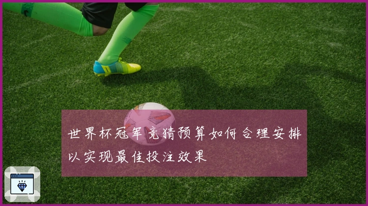 世界杯冠军竞猜预算如何合理安排以实现最佳投注效果