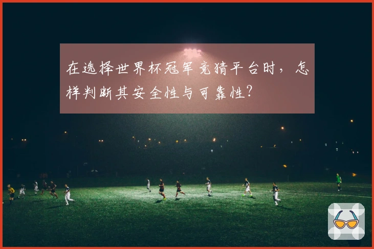在选择世界杯冠军竞猜平台时，怎样判断其安全性与可靠性？