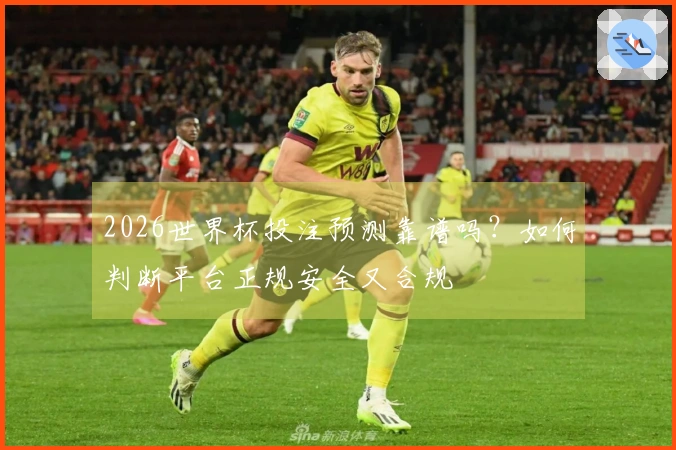 2026世界杯投注预测靠谱吗？如何判断平台正规安全又合规